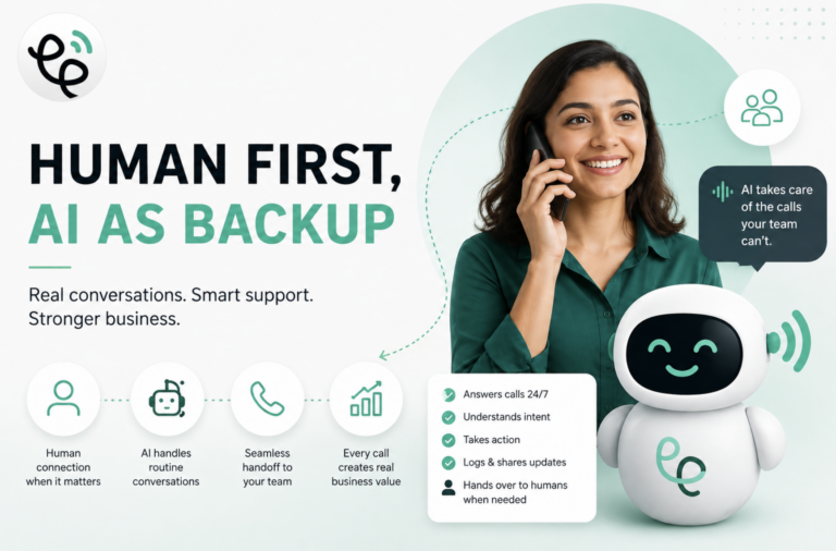 Human First, AI as Backup: Smarter Way to Handle Business Calls